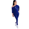 Kvinnor Tracksuits Autumn and Winter Mosaic Tryckt kvinnor Fashion Sports Leisure Long Sleeve Street Twopiece Set 230625