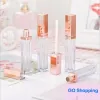 Fashion 5ml Lipgloss Plastic Bottle Containers Empty Rose Gold Lip gloss Tube Eyeliner Eyelash Container R-1