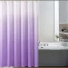 Rideaux de douche rouge et noir dégradé rideau doublure texturé tissu tissu pour salle de bain étanche bain avec crochets 230625