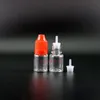 Pet 5 ml droppflaska 100 st barnsäker barnsäker mycket transparent plast droppflaska pressbar flaska bcewh