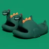 Slipper Leuke Dinosaurus Cartoon Kinderen Zomer Schoenen Zachte Eva Slides Jongens Meisjes Strand Slippers Comfort Grappig Ontwerp Kids 230626