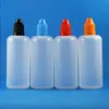 100 Sets/partij 100 ml Plastic Druppelflesjes Kindveilige Lange Dunne Tip PE Veilig Voor e Vloeistofdamp Vapt Sap e-Liquide 100 ml Tvdgx