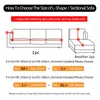 Chair Covers HOUSMIFE Elastic Sofa for Living Room funda sofa Couch Cover Protector 1234seater Geometric Slipcovers 230625