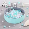 Baby Rail Foldble Dry Pool Infant Ball Pit Ocean Ball Playpen för Baby Ball Pool Playground Toys for Children Barn Födelsedagspresent 230625