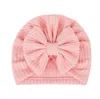 Mignon bébé fleur gaufre chapeau enfants infantile Bowknot Beaine casquette infantile arcs noué bandeau couvre-chef tout-petit Festival fête décoration cheveux accessoires