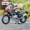 Diecast Model Car Maisto 1 12 R1200 GS Silvardo Alloy Racing Motorcycle Model Diecast Simulation Street Sports Motorcycle Model Kids Toys Gift 230626