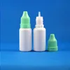 100 Sets / Lot 15ML BLANC Flacons compte-gouttes en plastique Long Thin Neelde Tip LDPE Inviolable Liquides E CIG Vapor 15 mL Lrnhg