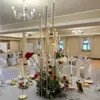 chandeliers en acrylique, chandeliers en métal, vases, tables de mariage, supports centraux, pistes de route pour la décoration de fête