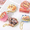 Notes 6 Pcs Wholesale Stickers Food Decompression Convenience Notes Portable Pendant Book Cute Snack Color Page Mini NoteBook 230625