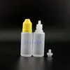 15 ml 100 TEILE/LOS Hochwertige LDPE-Kunststoff-Tropfflaschen mit kindersicheren sicheren Kappen Tipps Sichere Dampf-Squeezable-Flasche mit kurzem Nippel Ngtxw