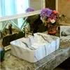 Китай Художественный фарфор ручной работы Lavabo Раковины для ванной комнаты керамический умывальник винтажная фарфоровая раковина Rectangulargood qty Awhsg