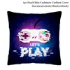 Decoração de festa Staraise Capa de almofada para videogame Gamepad Menino Inflar Suprimentos Toy ON Fronha Aniversário Crianças