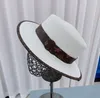 Cinto presbiteriano de alta qualidade chapéu de palha abas largas chapéu de sol chapéu de sol chapéu de praia chapéu alto ins vento casual