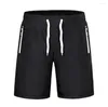 Underbyxor 2023 Mens Underkläder Bormer Solid Män Badkläder Baddräkter Polyester Blends Beach Surfing Running Swimming Short Pant W321