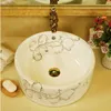 Modern Art Wasit Drum Shape Ceramic Wash Basin Badrumsdekoration SinkHigh Quatity RPWWI