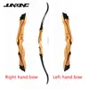 Bow Arrow New Junxing 68Inches Wood Bow 18-32 lbs Suit vänster/höger användare Recurve Bow för bågskytte Hunting Shooting Outerdoor Gameshkd230626