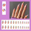 Unghie finte 1 set di strumenti per manicure fai-da-te finti stampa indossabili grandi decorativi attraenti