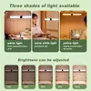 Table Lamps Reading Light Bar With Clock Bunk Bed Headboard Stick-on Lamp Bedroom Door LED Nightlight Apartment Office