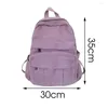 School Bags 2023 Korean Version High Capacity Travel Backpack Laptop Canvas Women Female Schoolbag For Teenages Girls Mochila Mujer