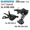 دراجة Derailleurs DEORE M5100 M6100 SL Shift Lever RD الخلفية Derailleur SGS مجموعة دراجات جبلية لملحقات 11 12 سرعة