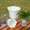 Planters Pots Pot Tanaman Penyiraman Diri Pot Bunga Mini Pot Tanaman Sukulen Dalam Ruangan Pot Bunga Rumah Mini Bonsai Pot Taman