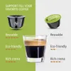Gereedschap Hervulbare Koffie Adapter voor Genio S Piccolo Xs Maker Herbruikbare Koffie Poeder Pod Capsule Houder voor Gusto Hine