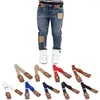 Ceintures enfants sans boucle ceinture élastique tout-petits sangles de taille extensibles réglables pour garçons et filles jean pantalon ceinture tenue quotidienne