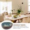 Bowls Coconut Bowl Shell Home Storage Porch Key Container Desktop Adorn Ornament Candy Containers