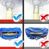 Dammskydd luftkonditionering tvättväggmonterad balsam rengöring skyddande ren verktyg med vattenrör för 1 3p 230625