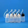 100 Pcs 5 ML LDPE with Metal Needle Tip Cap dropper bottle for liquid can squeezable Grgle