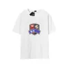 2023 Yaz Erkek Kadın Moda ve Boş Zaman Markası Mizaç Joker Yumuşak Karikatür Mektubu Basılı T -Shirt Boyutu XS - 4XL # LJS31