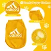 Hundkläder kläder t-shirt för hundar väst hoodies små medelstora stora stora sportstil husdjur sommar