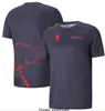 2023 NOWOŚĆ T-shirt F1 Redbulls Summer Drużyna okrągła Jersey z tym samym dostosowywaniem