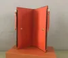 Portafoglio con doppia cerniera Portafoglio da donna Borsa con cerniera Portafoglio femminile Porta carte di moda Tasca lunga Borsa da donna