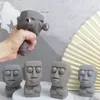 Brinquedo de descompressão Expressões engraçadas Squishy Antistress Brinquedos Moai Estátua Squeeze Eyes Poppit Offfic Vent Brinquedos Presente para crianças Spotify Premium 230625