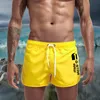 Męskie szorty kąpielowe męskie szorty pływackie Summer Luksusowe stroje kąpielowe Mężczyzna pływanie kąpielowe Seksowne spodnie Sexy Beach Shorts Surfing Board Męs