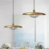 Lampes suspendues géométrique lumière fer réglable lumières moderne Mini Bar articles décoratifs pour la maison Lustre Suspension