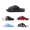 Más Uptempos Designer Mens Womens Slippers Negro Blanco Rojo Azul Summer Beach Hotel Indoor Shower Room Sports Scuffs Slide Sandles 36-45