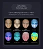 جهاز تحليل وتشخيص بشرة الوجه ثلاثي الأبعاد AI ، جهاز فحص الوجه ، ماسح ضوئي ، جهاز تحليل بشرة الوجه بمرآة سحرية