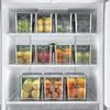 Botellas de almacenamiento Frascos Refrigerador Caja Temporizador Nevera fresca Organizador Vegetales Frutas Contenedores de alimentos Despensa Cocina 230625