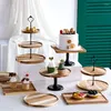 Bakeware Tools Cake Stand Tood European Style Pastry Cupcake Fruit Plate Servering Dessert Holder Wedding Party Home Decor