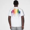Мужская футболка Дизайнерская футболка Женская футболка Футболка с рисунком Одежда Одежда Футболки Хлопок Street Graffitir High Street Hipster Loose CHD2306262