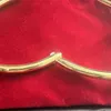 Pełna diamentowa bransoletka paznokciowa Kobiety Mężczyźni 18 -karatowe złote bransoletki biżuteria na kochanek Prezent No Box Rozmiar 17 i 19