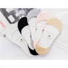 Chaussettes bonneterie 3/4 paires de chaussettes d'été en coton chaussettes mignonnes de couleur bonbon bateaux invisibles chaussettes courtes femmes filles semelle intérieure Sox