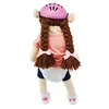 Puppets 60cm Giant Feebee Jeffy Puppet Pluche Hoed Game Toy Boy Girl Cartoon Handpop Plushie Doll Talk Show Party Props Christmas Gift 230626