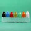 100 шт. 3 мл бутылки-капельницы с безопасными крышками для детей с наконечниками пластиковые бутылки-капельницы Squeeze e Cig длинная соска Svuqa