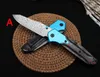 New US Style Mini BM 945 Folding Knife Damascus Blade Aluminum And Carbon Fiber Handles 535 485 940 781 3400 9000 9400 945-221 EDC Tool Self Defense Hunting Pocket Knives