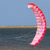 Аксессуары для воздушных змеев радужная парашют на открытом воздухе развлекательная двойная линейка трюки на парафлению спортивные пляжные змея Kite Kid Funny Toy Shocker Toys Toys Skydiving Toy 230625