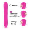 Kraftvoller echter Dildo -Vibrator für Frauen großgröße weiche weibliche Vagina Clitoris Stimulator Massagers Masturbator