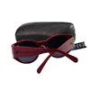 Vente en gros de lunettes de soleil New Glasses Trend Box Lunettes de soleil femme fines et résistantes aux UV